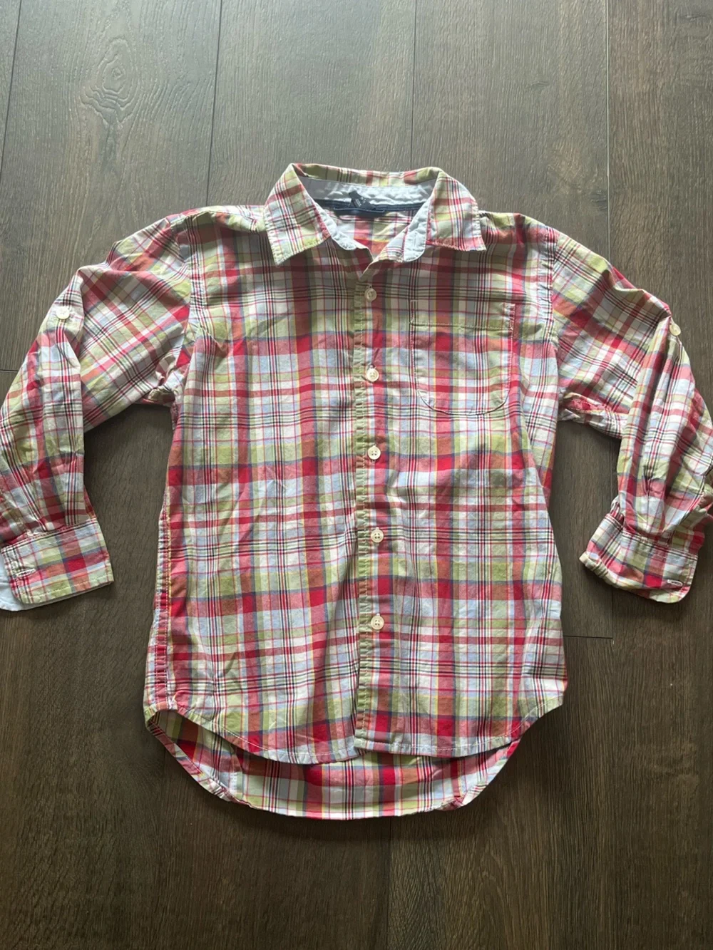 GAP Plaid Button Down Shirt